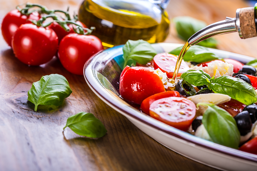 Caprese salad to prevent high cholesterol