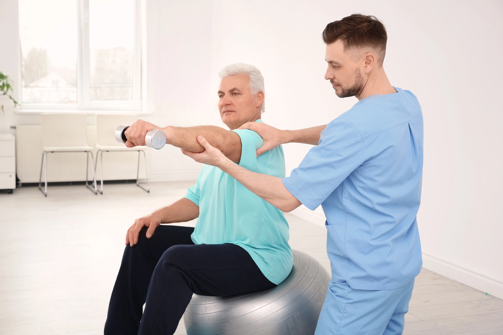 Support a senior's stroke recovery